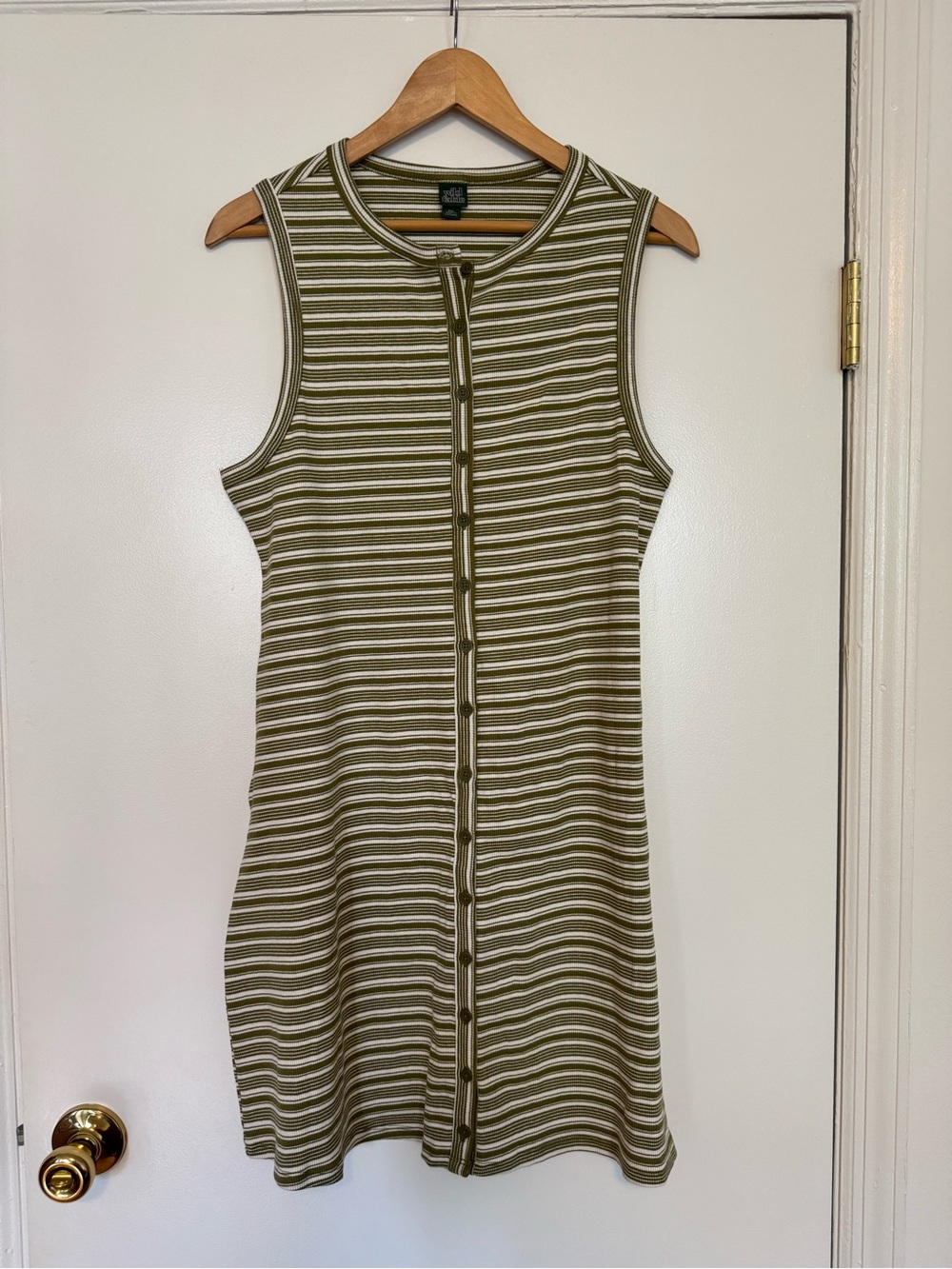 Wild Fable 90s Inspired Rib Knit Tank Dress - XXL